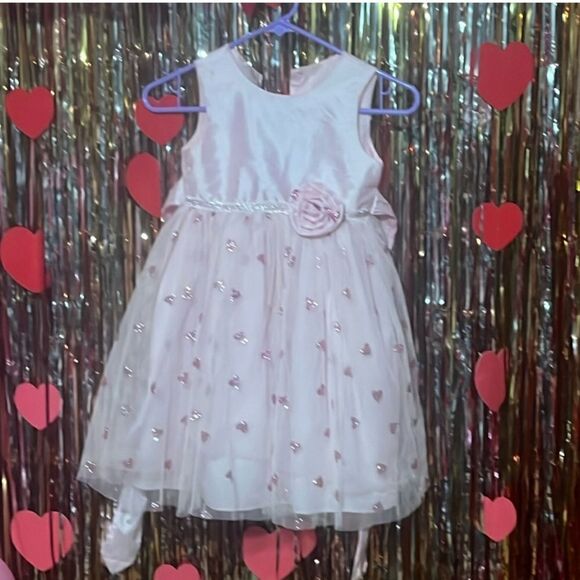 Beautiful marmellata Pink Valentines Day Heart Dress Sz 6 - Picture 8 of 8